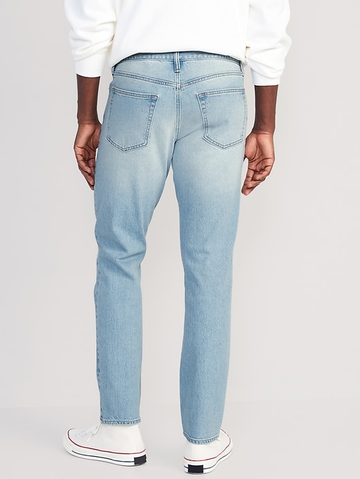 Image number 8 showing, Slim Built-In Flex Ripped Gray Jeans