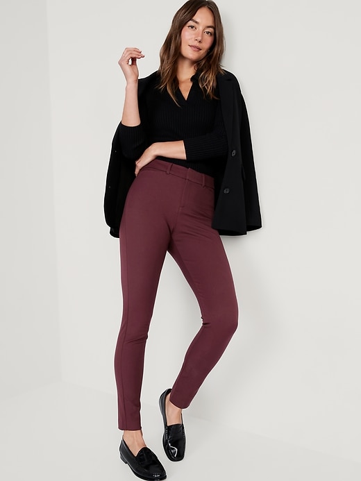 Image number 3 showing, High-Waisted Pixie Skinny Pants