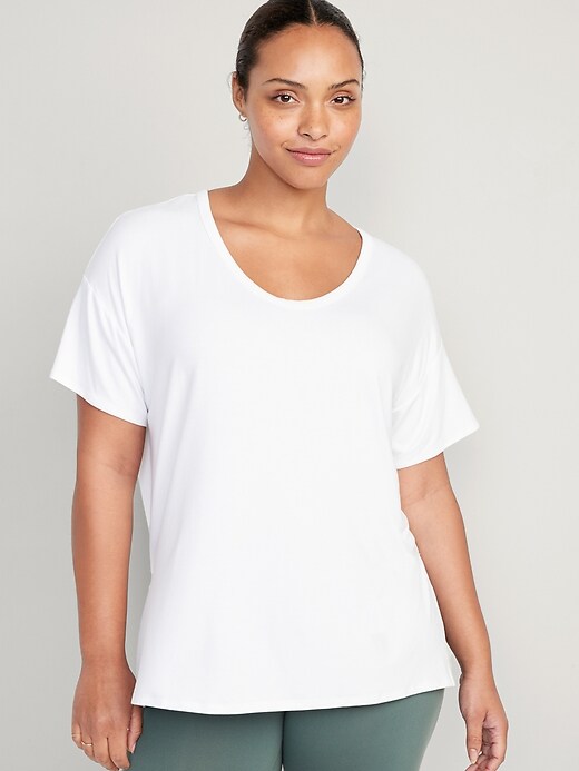 Luxe Oversized Tunic T-Shirt | Old Navy