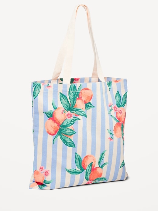 Old Navy Printed Canvas Tote Bag for Women. 3