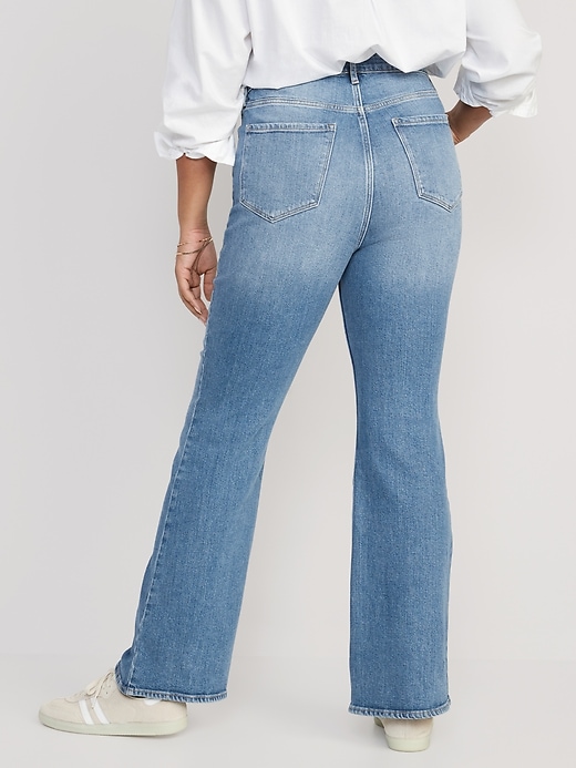 Image number 6 showing, Extra High-Waisted Flare Jeans