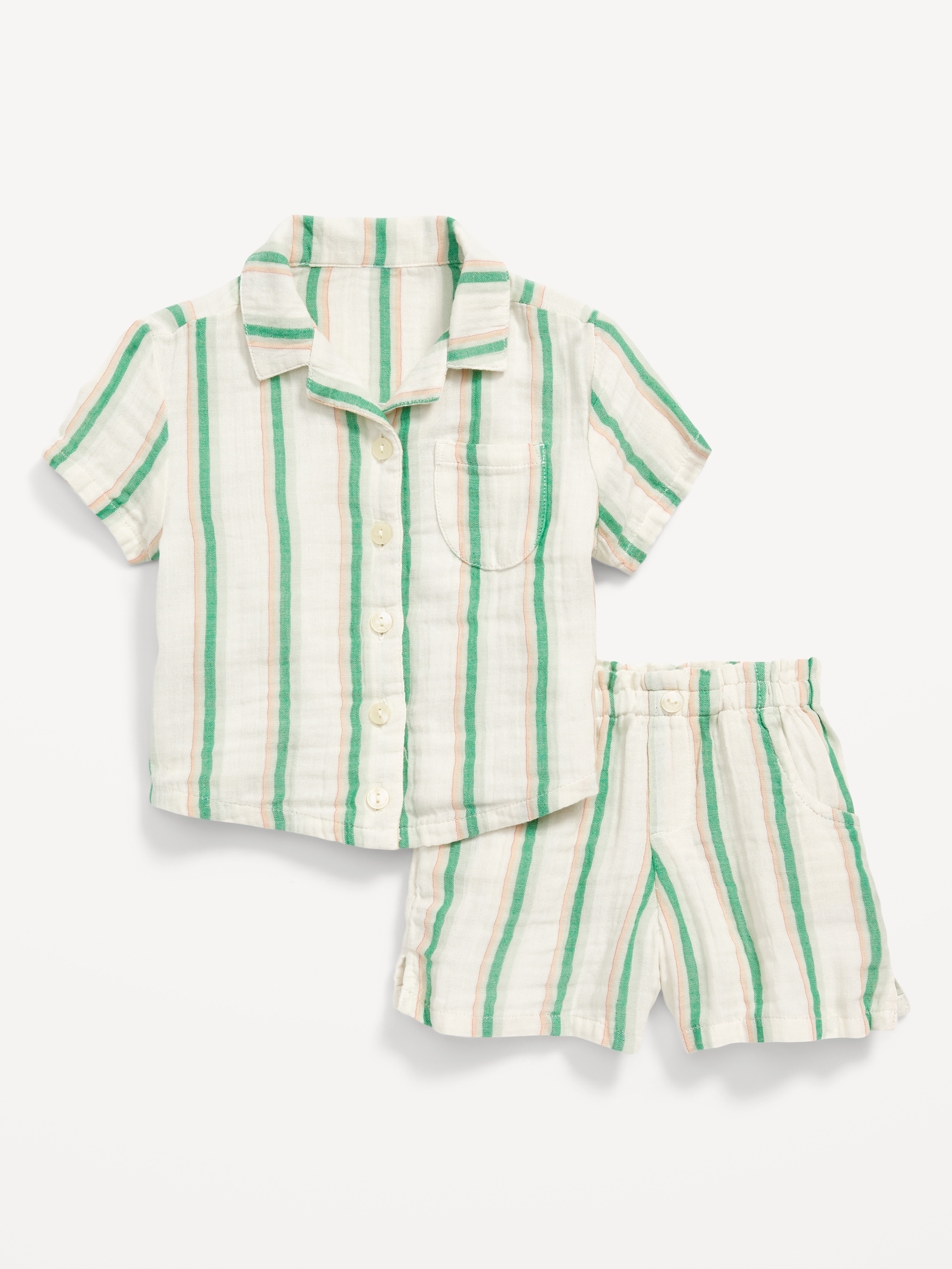 Summer Old Navy Matching Sets For Teenage Boys And Girls Short Sleeve Strip  Top And Skirt Pants Suit From Mobeisiran, $37.12