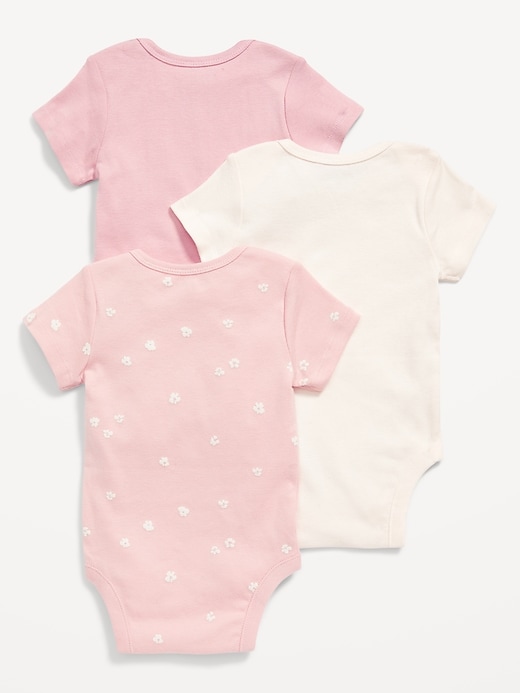 View large product image 2 of 2. Unisex Bodysuit 3-Pack for Baby
