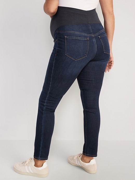 Image number 2 showing, Maternity Full-Panel Skinny Jeans