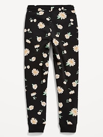 View large product image 3 of 3. Printed Vintage High-Waisted Jogger Sweatpants for Girls