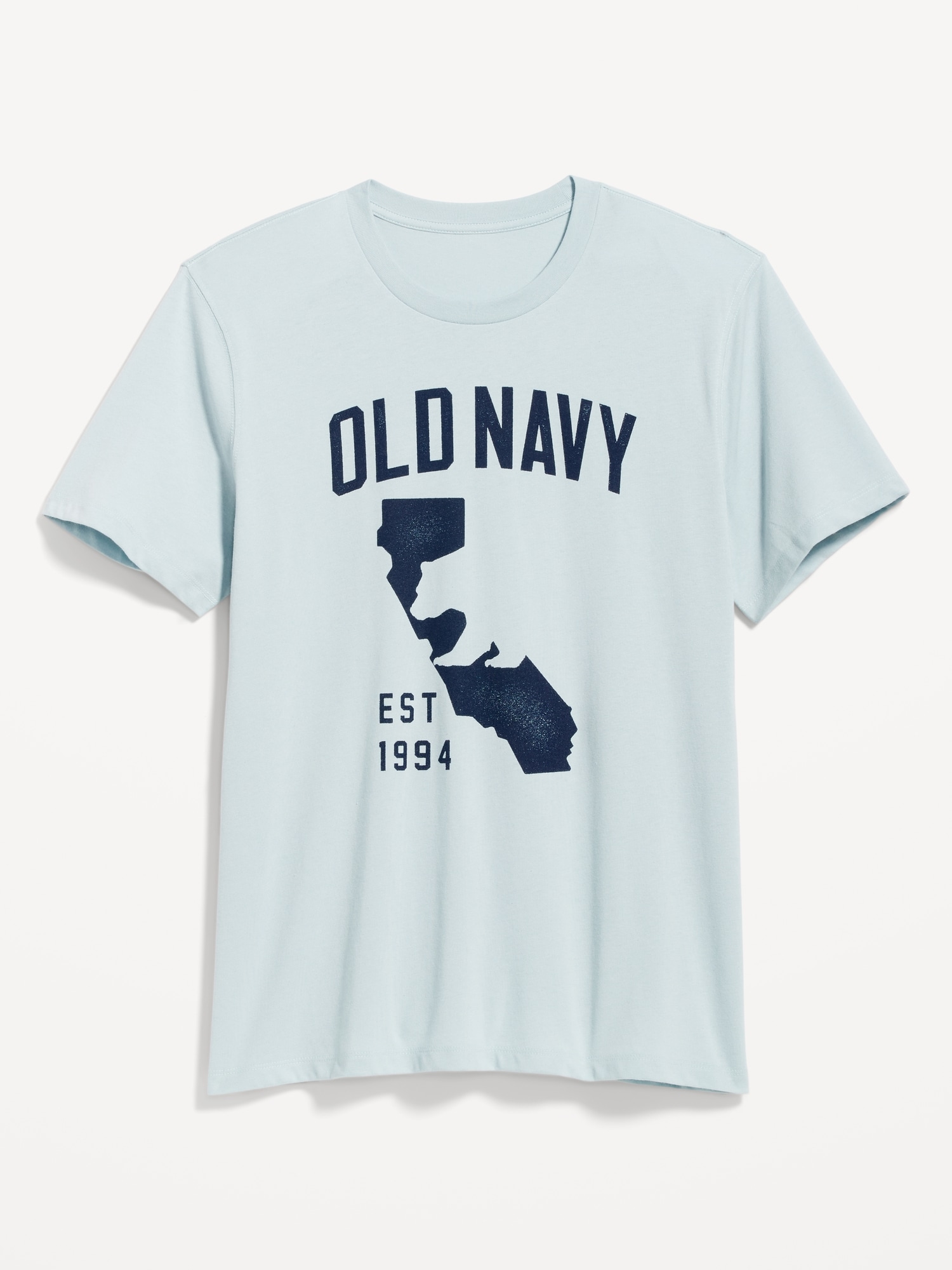 Old Navy Logo-Graphic Crew-Neck T-Shirt for Men blue. 1
