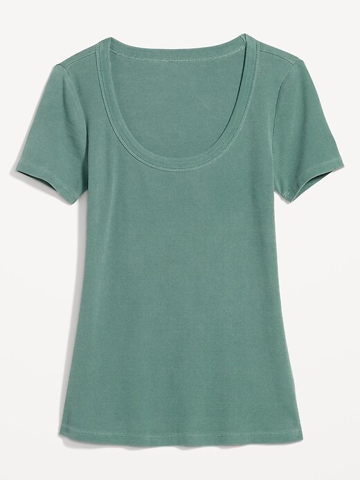 Fitted Scoop-Neck T-Shirt for Women | Old Navy