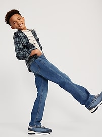 View large product image 3 of 3. Wow Straight Non-Stretch Jeans for Boys