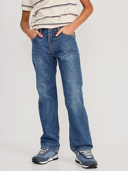 View large product image 1 of 3. Wow Straight Non-Stretch Jeans for Boys