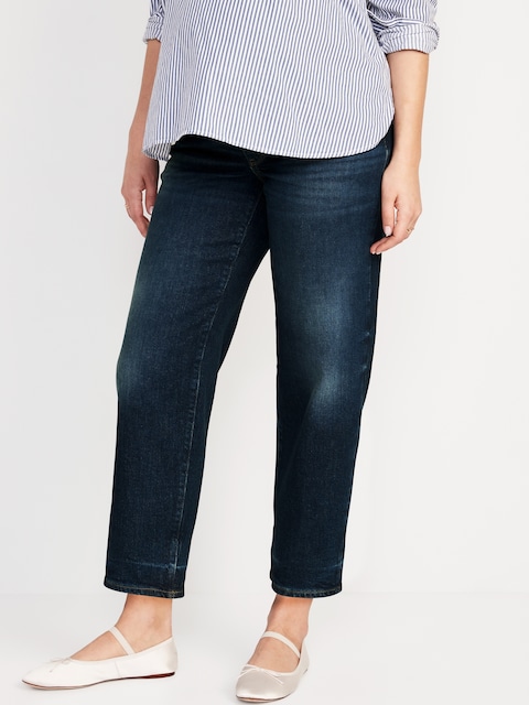 Maternity Full-Panel OG Loose Jeans - Sheldon