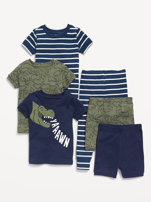 Unisex Printed Snug-Fit Pajama Set for Toddler & Baby