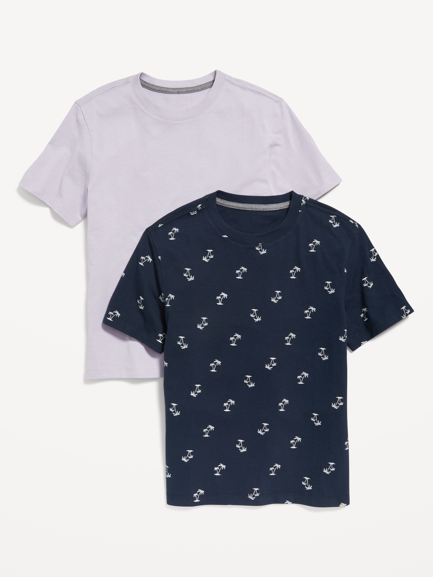 Old Navy Softest Crew-Neck T-Shirt 2-Pack For Boys white. 1