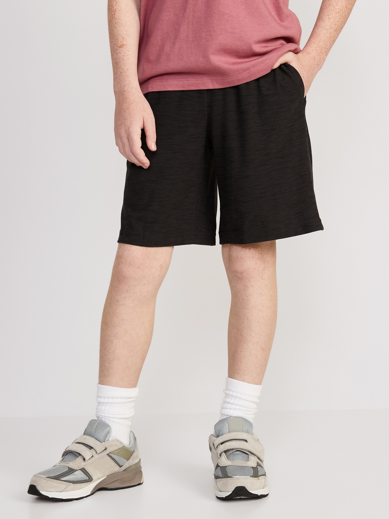 Old Navy Breathe ON Shorts for Boys (At Knee) black. 1