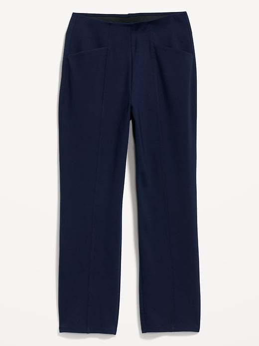 Image number 4 showing, Extra High-Waisted Stevie Straight Ankle Pants