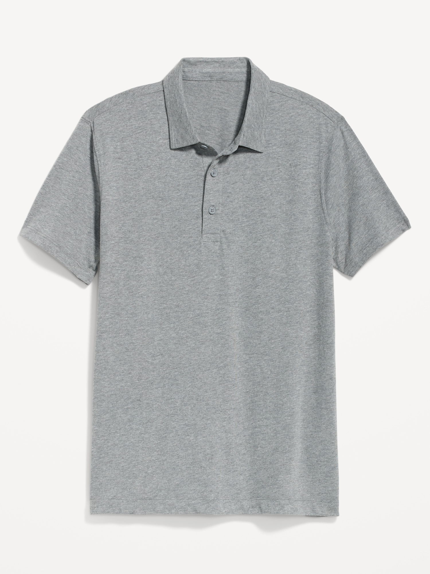 Old Navy Classic Fit Jersey Polo for Men gray. 1