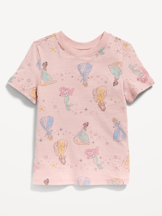 View large product image 1 of 2. Disney© Princesses Graphic T-Shirt for Toddler Girls