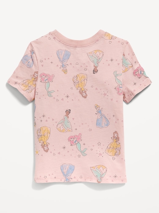 View large product image 2 of 2. Disney© Princesses Graphic T-Shirt for Toddler Girls
