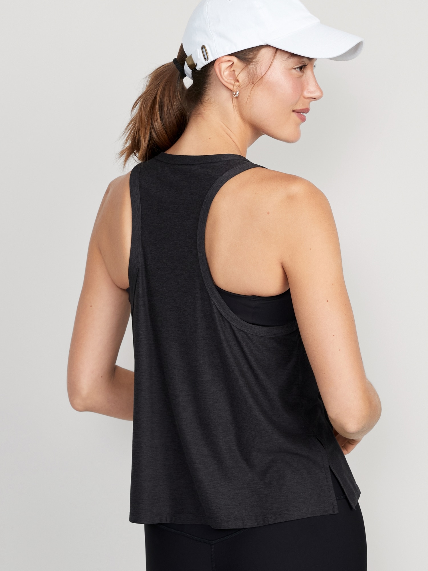 CloudMotion Slub-Knit Tank Top | Old Navy