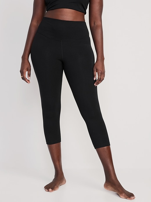 Image number 5 showing, Extra High-Waisted PowerChill Cropped Leggings