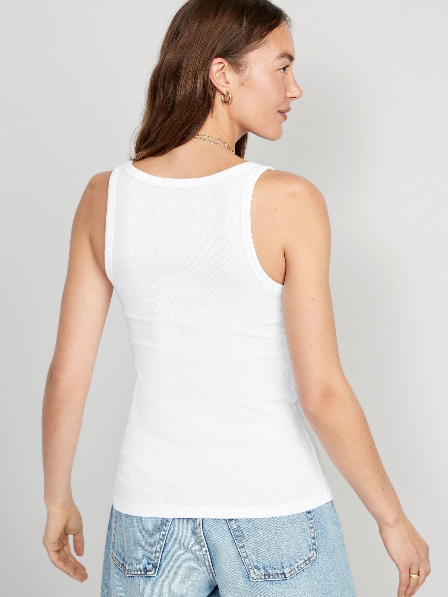 Bella Canvas Ladies' Baby Rib Tank XL White : : Clothing, Shoes &  Accessories