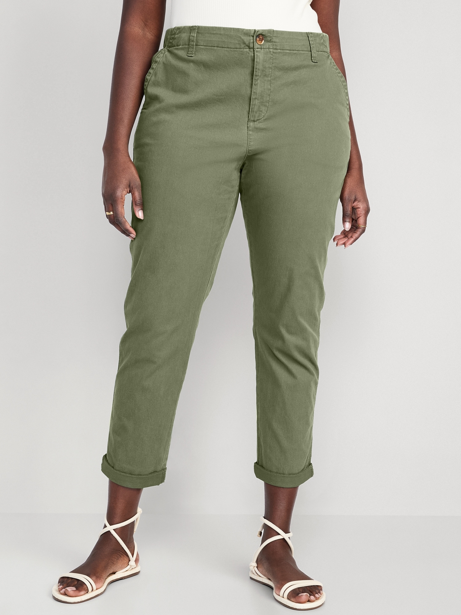 High-Waisted OGC Chino Pants for Women | Old Navy