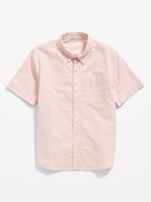 View large product image 1 of 1. Short-Sleeve Oxford Shirt for Boys