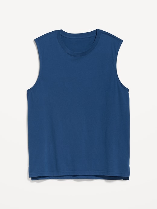 View large product image 1 of 1. Soft-Washed Muscle Tank Top