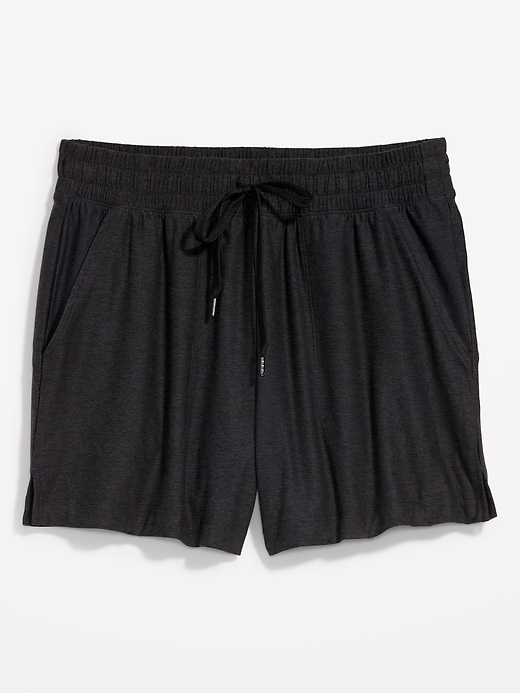 Image number 4 showing, High-Waisted Cloud 94 Soft Shorts -- 4-inch inseam
