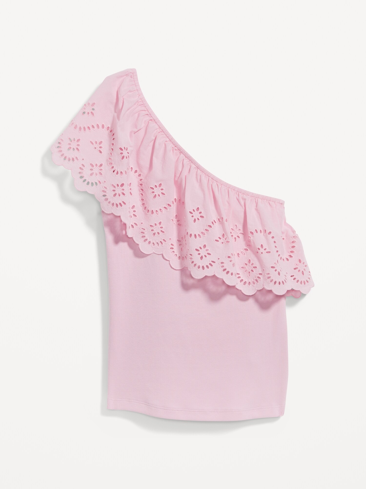 eyelet-one-shoulder-paneled-rib-knit-top-old-navy