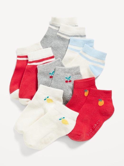Unisex Ankle Socks 6Pack for Toddler & Baby Old Navy