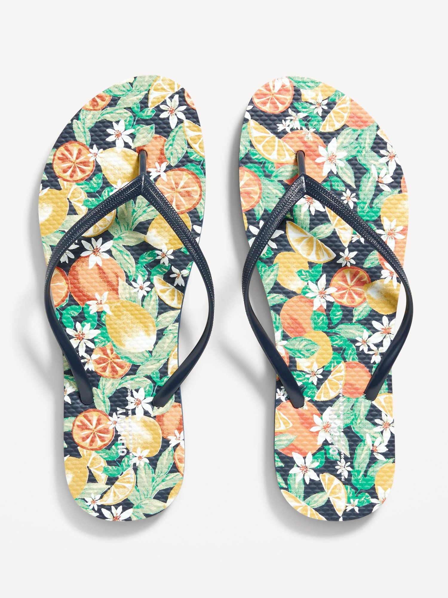 Old Navy Printed Flip-Flop Sandals for Women (Partially Plant-Based) pink. 1