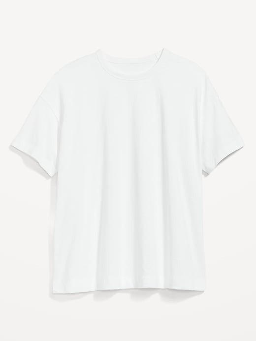 Image number 4 showing, Oversized Vintage Slub-Knit Tunic T-Shirt