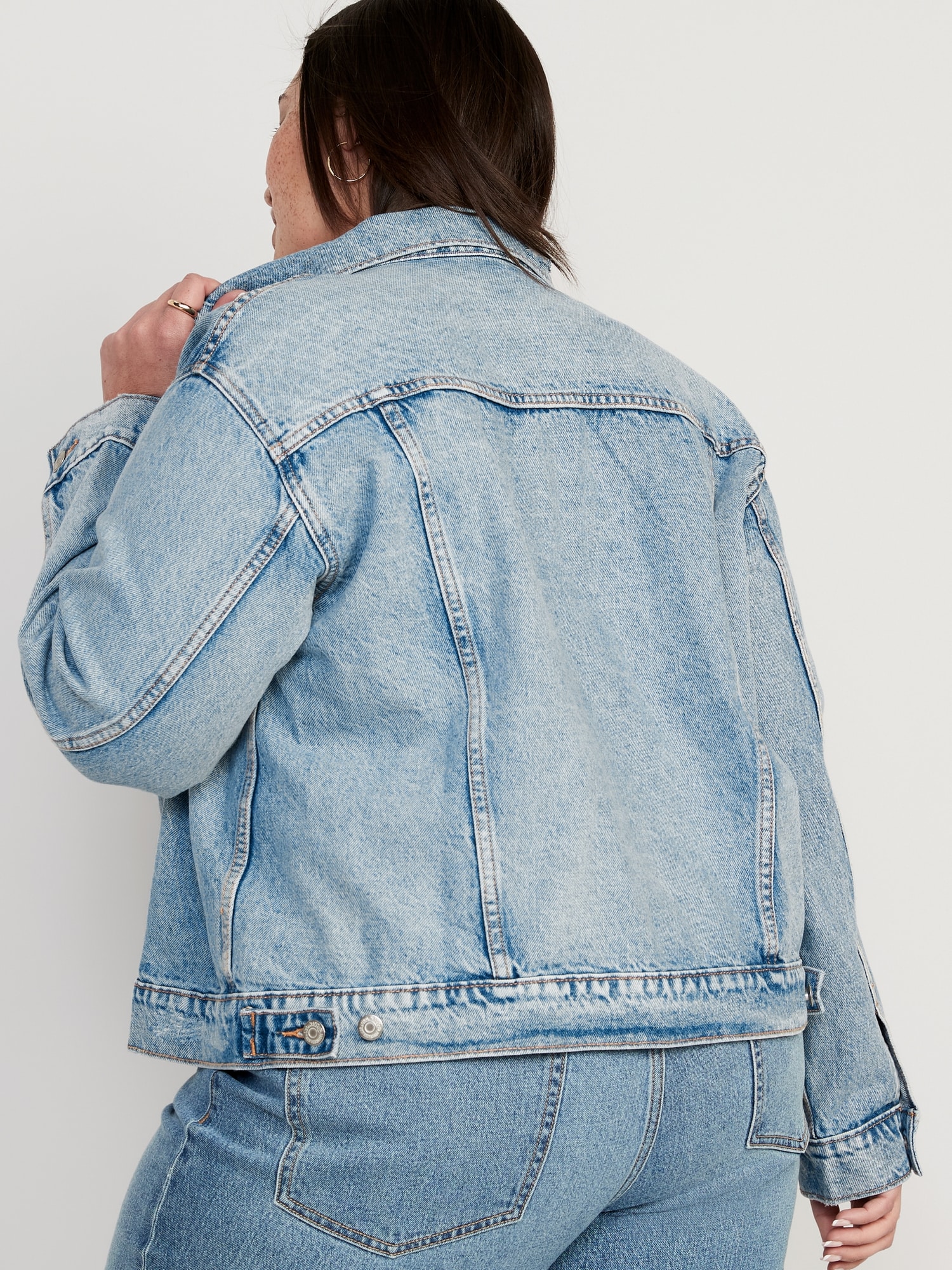 NEW DENIM JACKET SIZE SM/MED - clothing & accessories - by owner