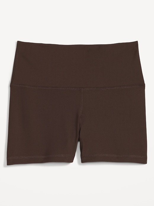 Image number 4 showing, High-Waisted PowerSoft Biker Shorts -- 3-inch inseam