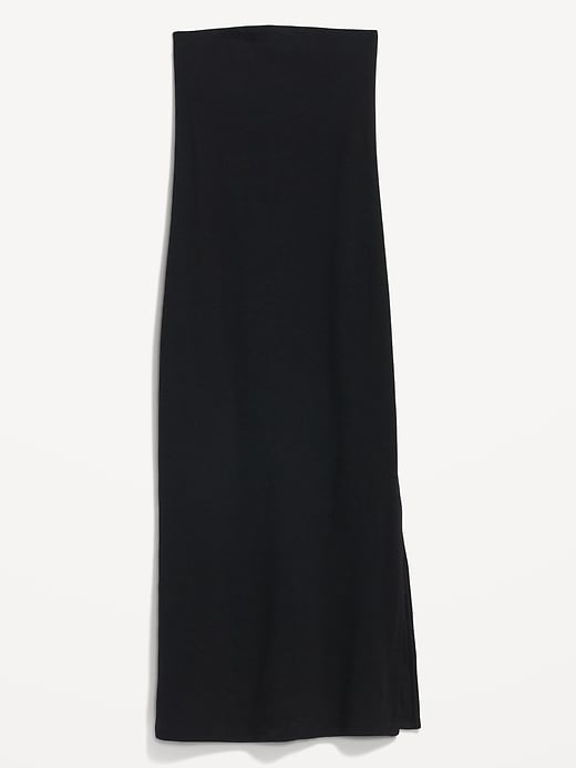 Image number 4 showing, Fitted Rib-Knit Midi Tube Dress