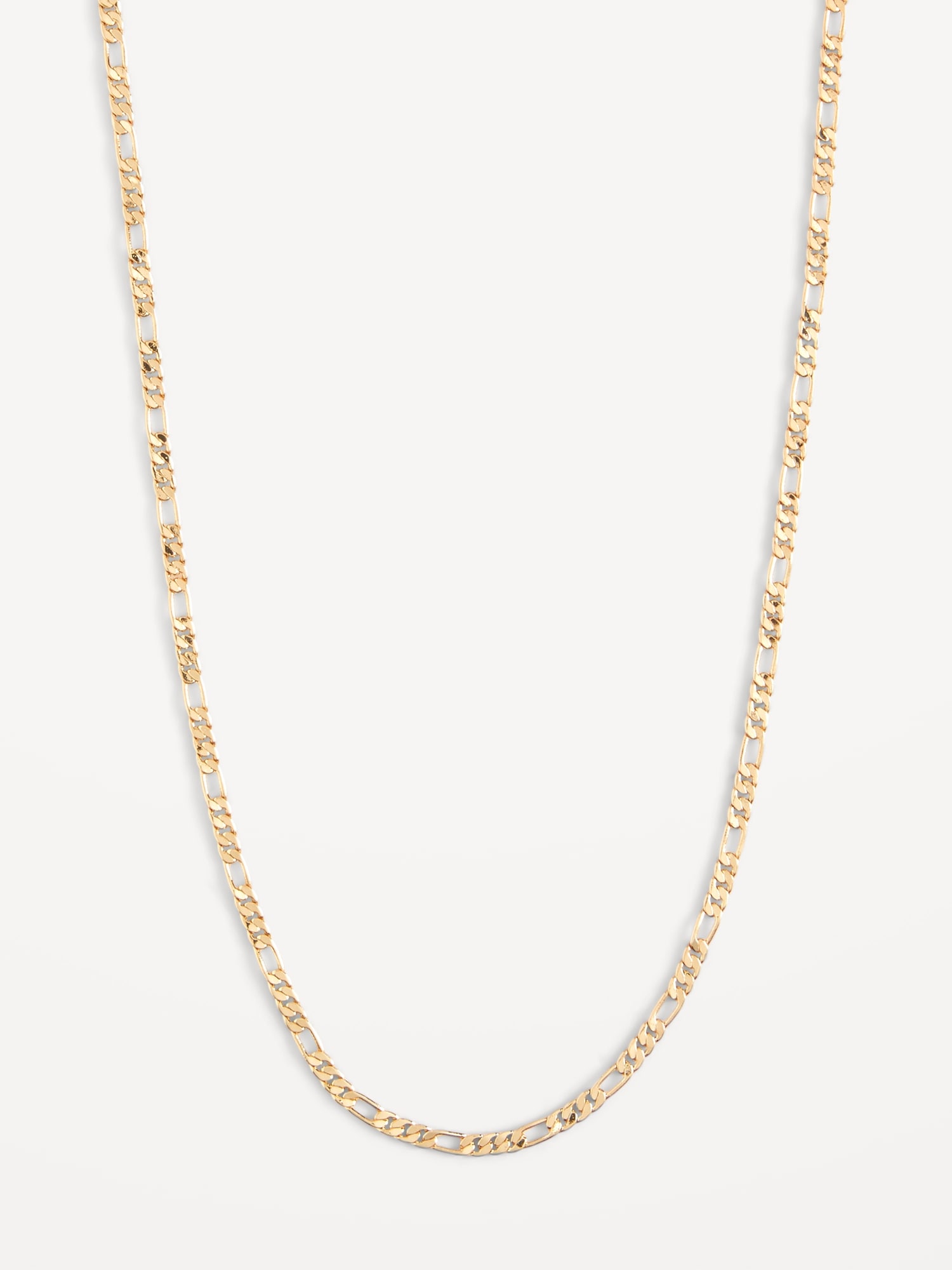 Old Navy Real Gold-Plated Chain Necklace for Women gold. 1