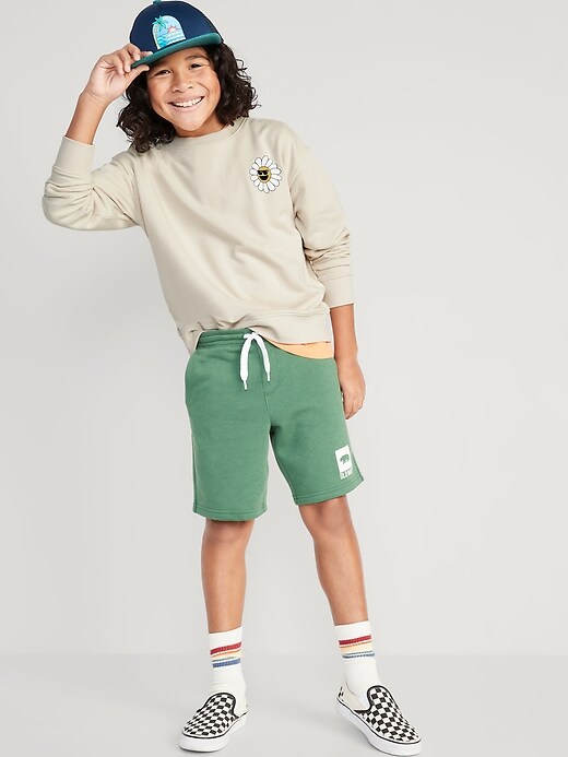 View large product image 2 of 4. Graphic Gender-Neutral Crew-Neck Sweatshirt for Kids