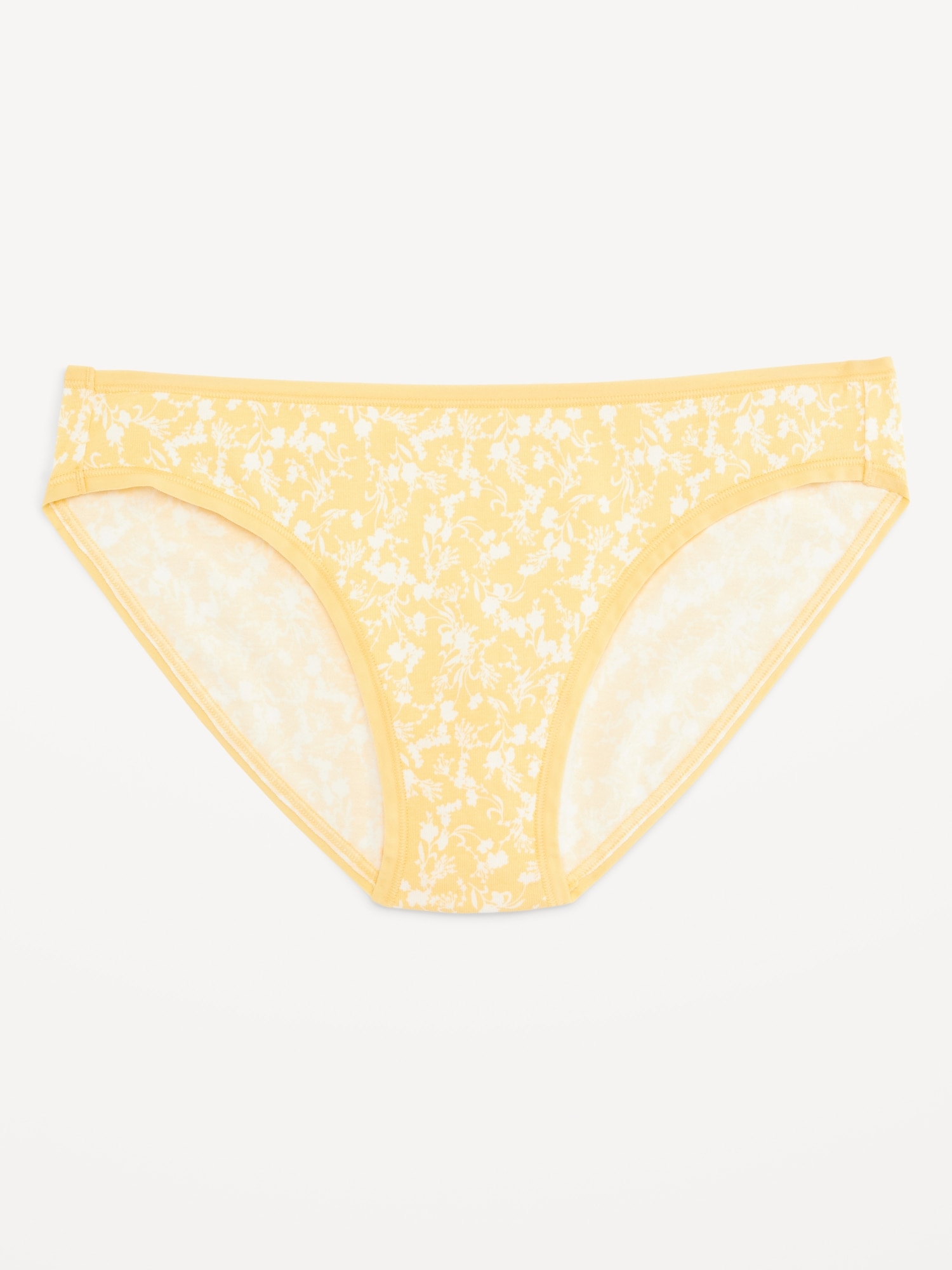 Old Navy Mid-Rise Bikini Underwear for Women yellow. 1