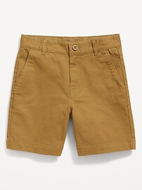 View large product image 3 of 4. Straight Twill Shorts for Boys (Above Knee)