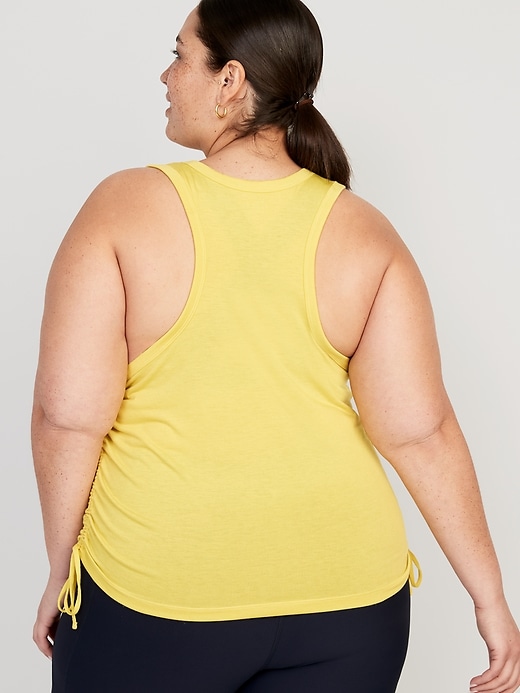Image number 8 showing, UltraLite Ruched Tie Tank Top