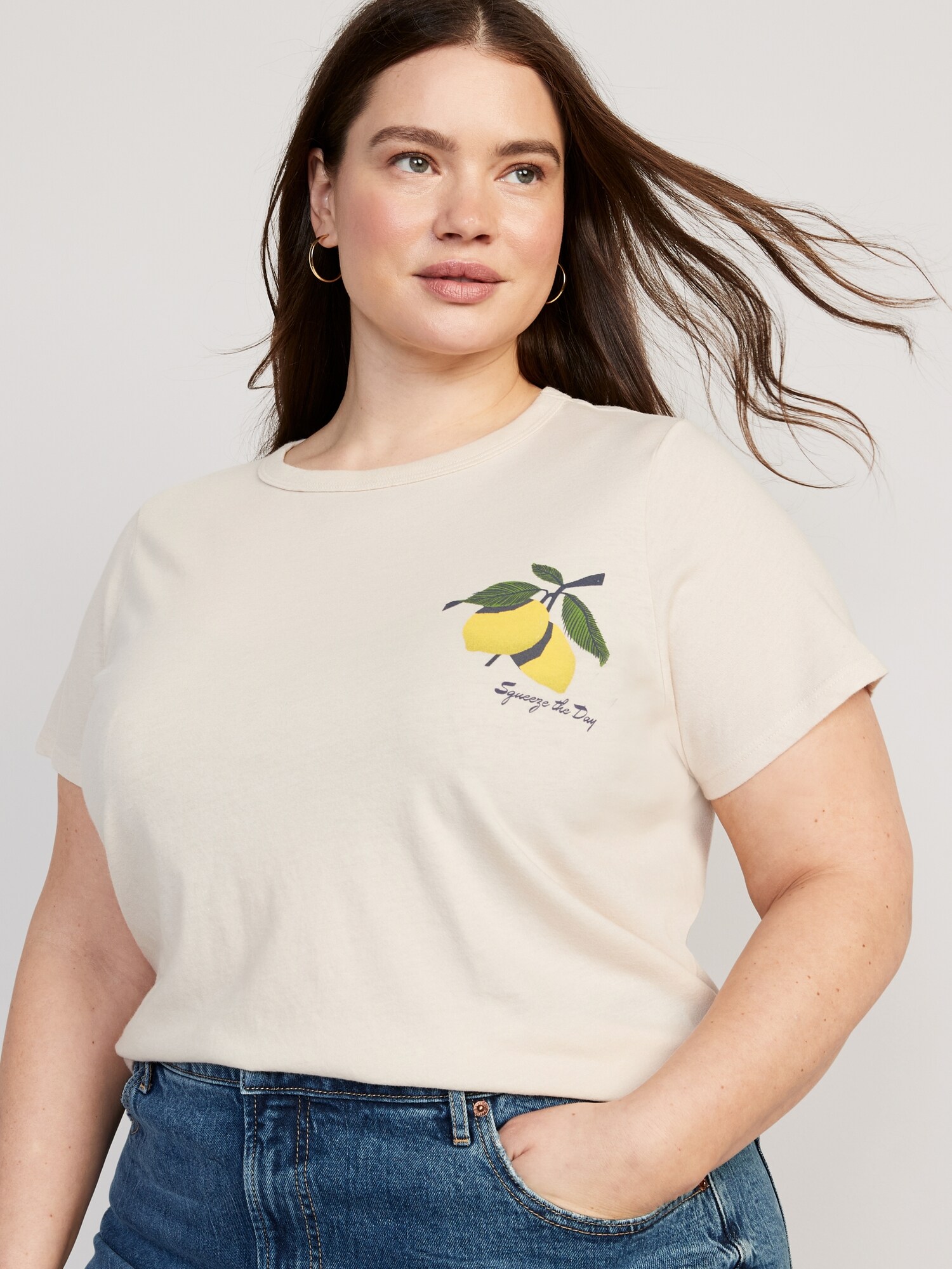 Old Navy Women's Everywear Logo-Graphic T-Shirt - - Plus Size 3X