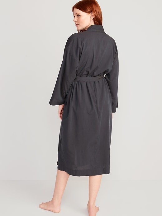 Image number 2 showing, Oversized Pajama Duster Robe