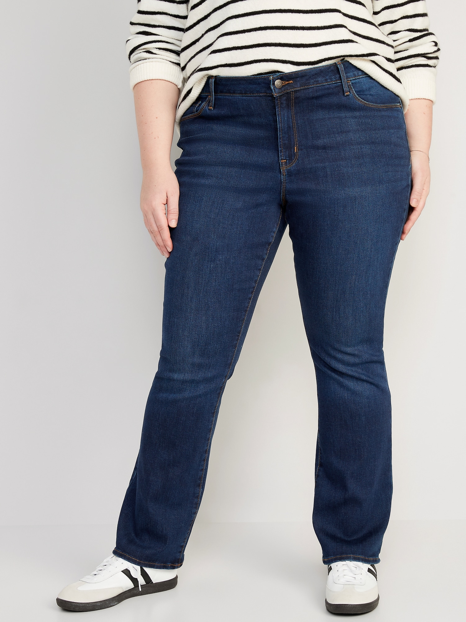 Talbots Petites Medium Wash Heritage Mid-Rise Straight Leg Jeans Women's  Size 2P
