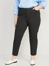 High-Waisted Pixie Straight Ankle Pants for Women | Old Navy