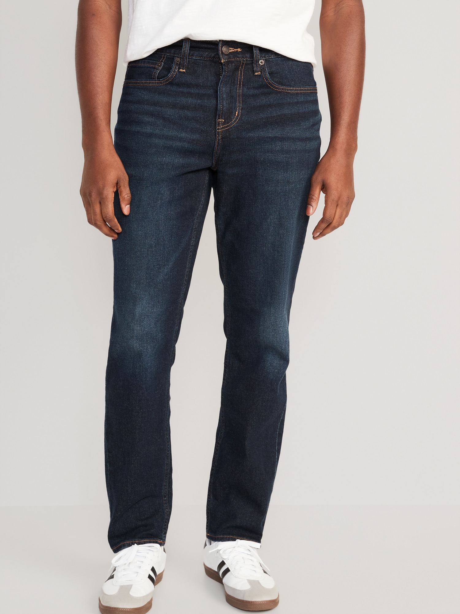 Taper Dark-Wash Jeans for Men | Old