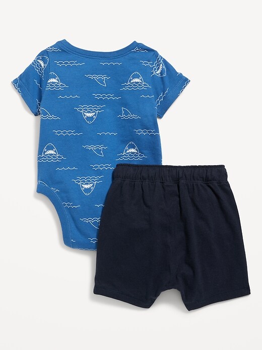 2-Piece Bodysuit and Shorts Set for Baby