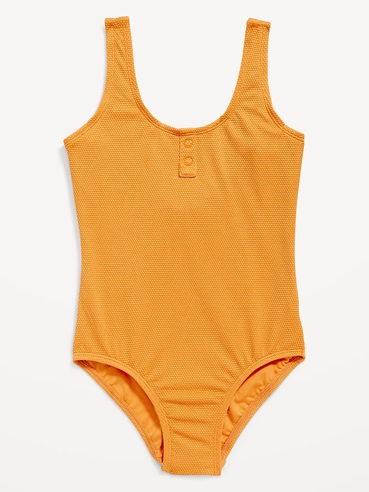 old navy yellow swimsuit