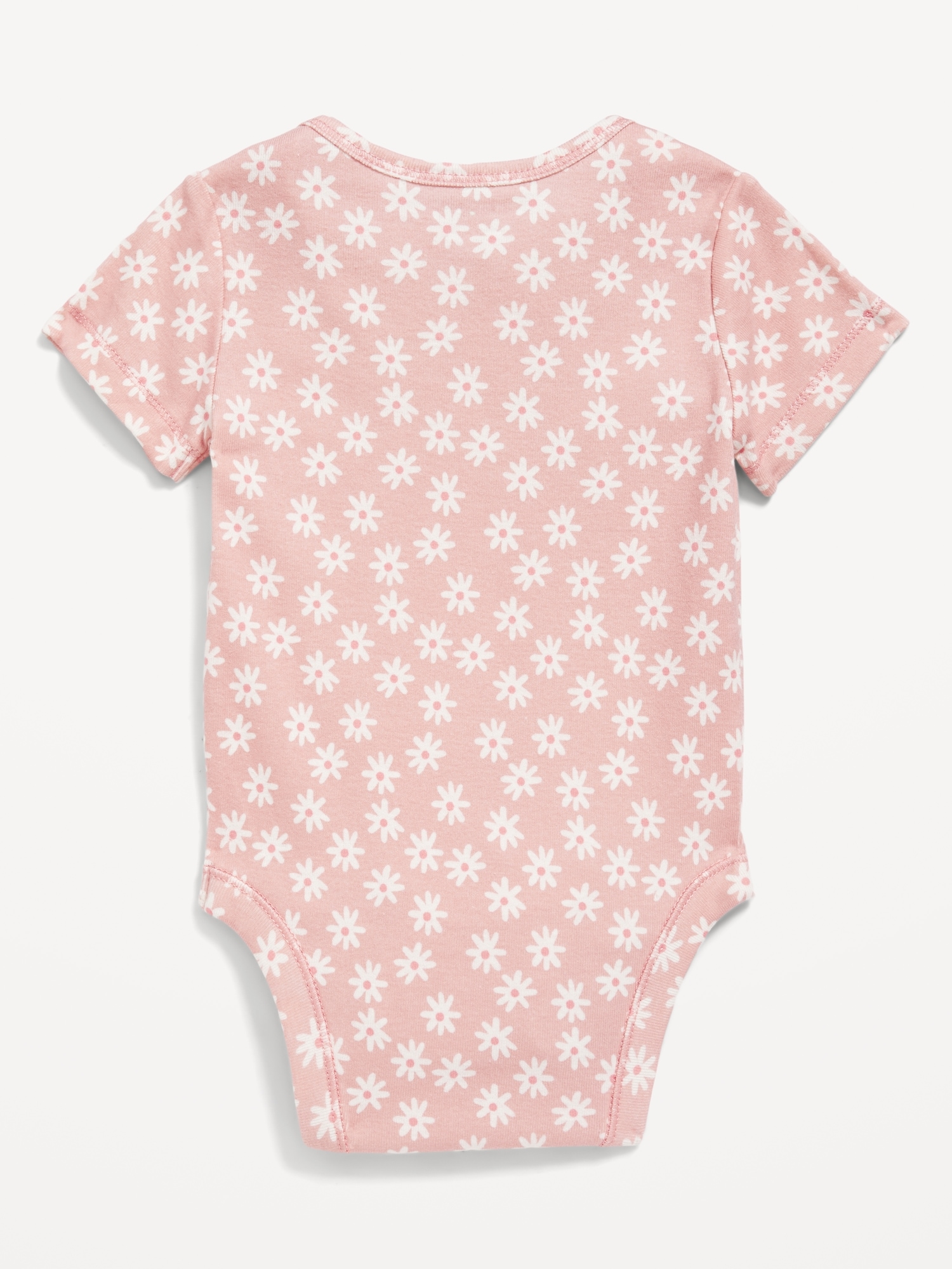 Unisex Short Sleeve Printed Bodysuit For Baby Old Navy   Cn52777680 