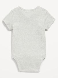 Image number 2 showing, Unisex Short-Sleeve Graphic Bodysuit for Baby