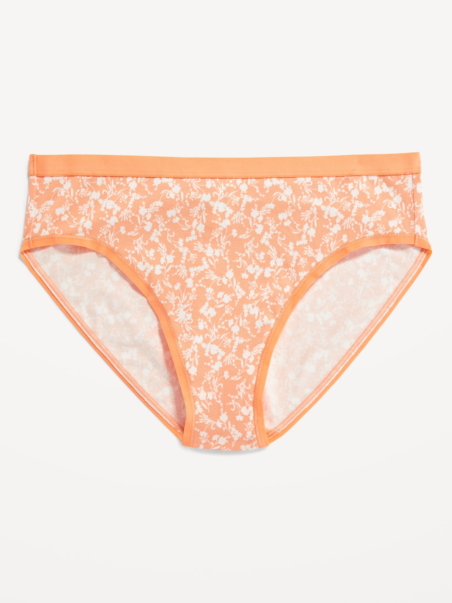 Old Navy High-Waisted Bikini Underwear for Women orange. 1